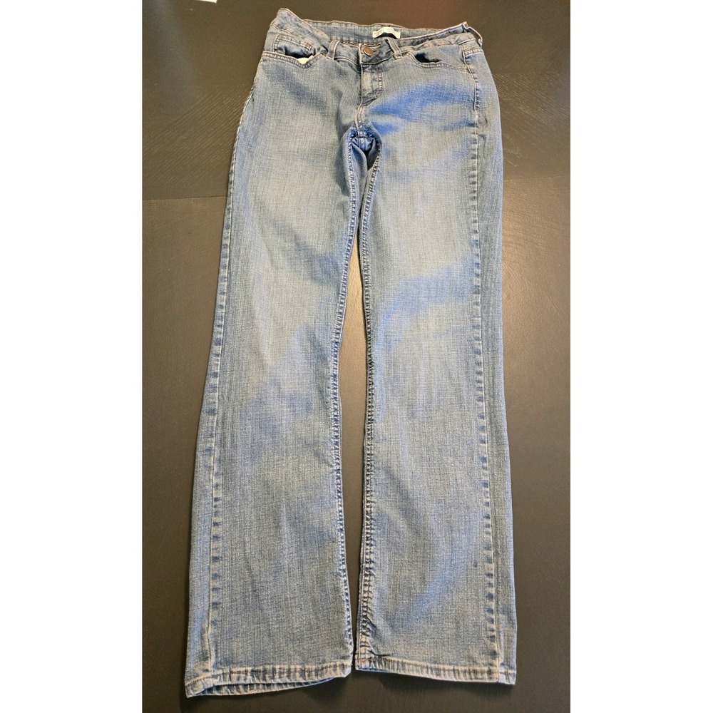 Riders by Lee Straight Leg/Bootcut Women's size 10M Blue Denim Jeans Mid Rise